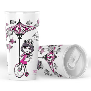 Flying Dream White Tumbler (20oz)