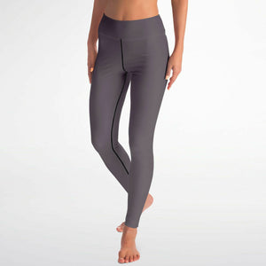 Grey Yoga Pants And Top Set (for women)