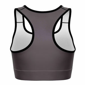 Grey sports Bra  (for women)