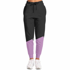 Captain Charlotte Zip-Up Hoodie and Fashion Jogger ( Black and Purple)