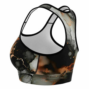 Marble Sports Bra (black/ for women)