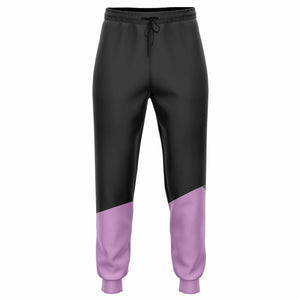 Captain Charlotte Zip-Up Hoodie and Fashion Jogger ( Black and Purple)