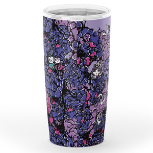 Owls Floral Purple Tumbler (20oz)