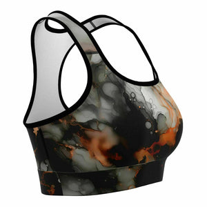 Marble Sports Bra (black/ for women)