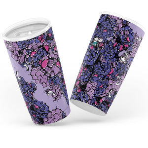 Owls Floral Purple Tumbler (20oz)