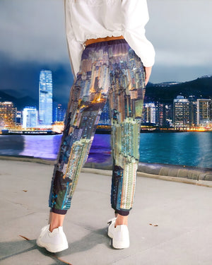 Hong Kong Night View Women's Track Pants