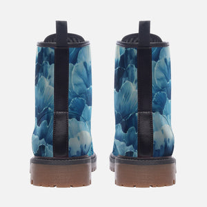 Ocean Breeze Tie-Dye Combat Boots (For Women & Men)