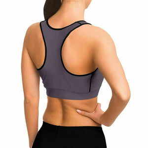 Grey sports Bra  (for women)