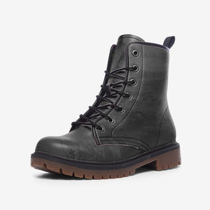 Midnight Black Combat Boots