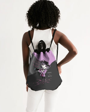 Captain Charlotte Canvas Drawstring Bag