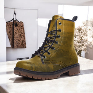 Golden Horizon Combat Boots ( For Women| Men)