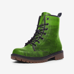 Mossy Green Combat Boots ( For Women and Men)