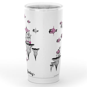 Flying Dream White Tumbler (20oz)