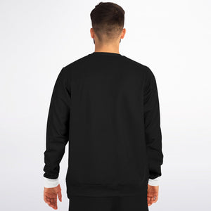 Rabbit Lantern Athletic Sweatshirt (Black and White)