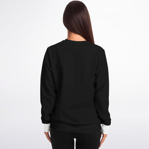 Rabbit Lantern Athletic Sweatshirt (Black and White)