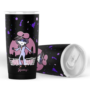 Japan Anime Inspired 20oz Tumbler (Charlotte-Black)