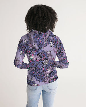 Owls Floral Women's Hoodie