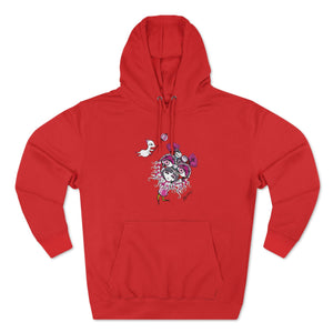 Chinese Style Lion Dance hoodie(Red)