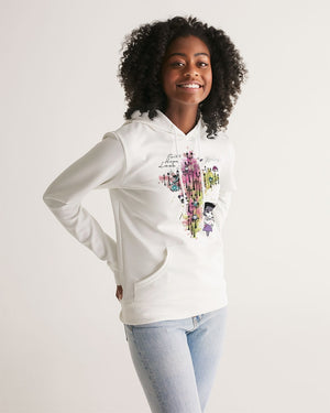 Faith Hope Love Women's Hoodie (White)