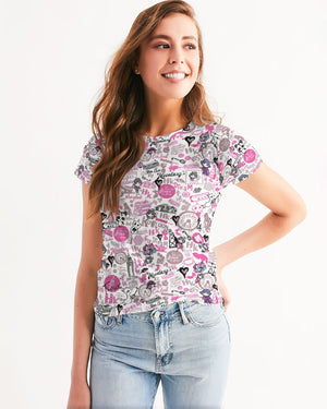 Hong Kong Pattern (Pink) Women's Tee