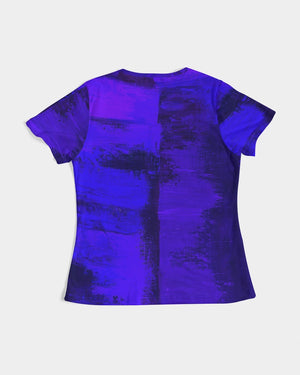 Artistic Women's Tee (Violet Blue)