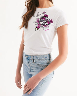 Lion Dance Women's Tee (White)