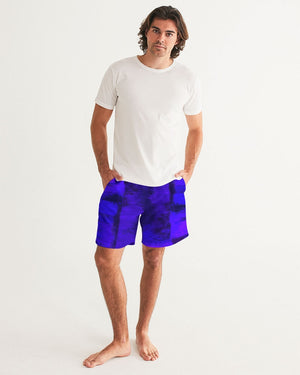 Artistic Men's Swim Trunk (Violet Blue)