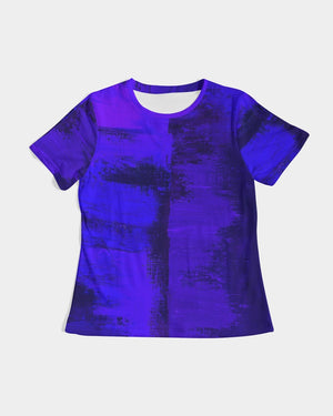 Artistic Women's Tee (Violet Blue)