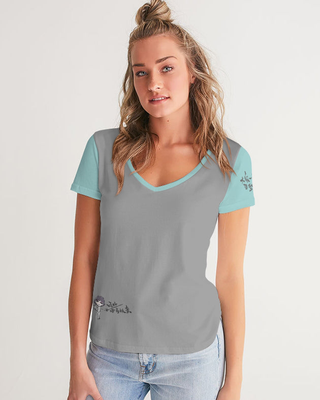 Fencing Winner Women's V-Neck Tee