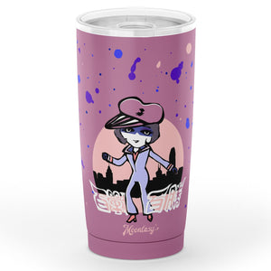 Japan Anime Inspired 20oz Tumbler (Charlotte- Pink)