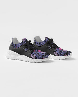 Purple rose Men's Two-Tone Sneaker （Purple）