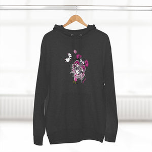 Chinese Style Lion Dance hoodie(White)