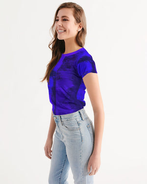 Artistic Women's Tee (Violet Blue)