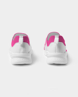 Pink and White Men's Two-Tone Sneaker (Barbie Pink )