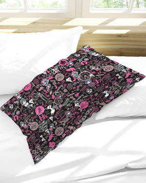 Hong Kong Pattern Queen Pillow Case