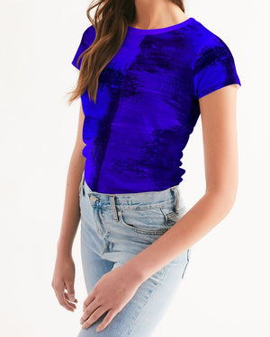 Artistic Women's Tee (Violet Blue)