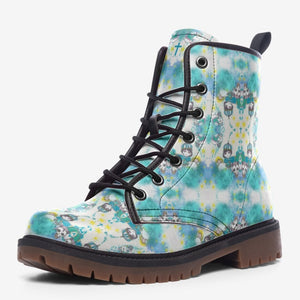 God Is Love Fancy Mint Vegan Leather Boots