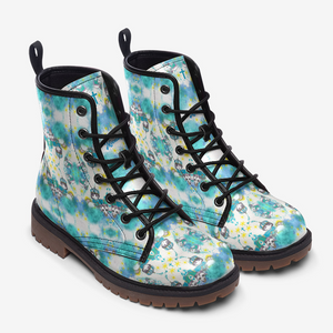 God Is Love Fancy Mint Vegan Leather Boots