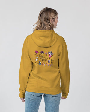 Chinese Style Lion Dance hoodie(Mustard)