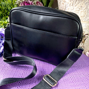 Artistic Crossbody Bag  (Violet Blue)