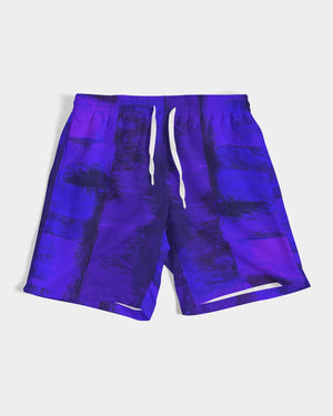 Artistic Men's Swim Trunk (Violet Blue)