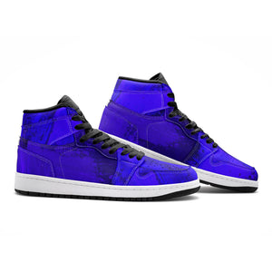 Artistic Violet Blue Unisex Sneaker