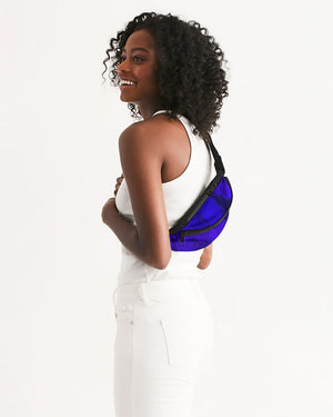 Artistic Crossbody Sling Bag (Violet Blue)