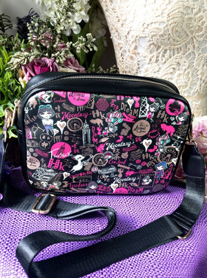 Hong Kong Pattern Crossbody Bag