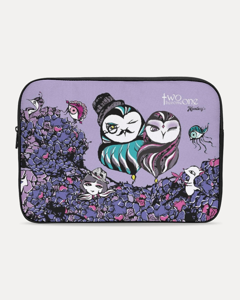 Owls Floral Laptop Sleeve