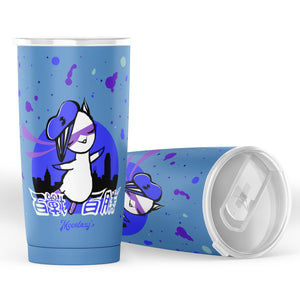 Japan Anime Inspired 20oz Tumbler ( Moonkii Blue)