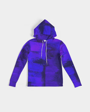 Artistic Violet Blue Women's Hoodie