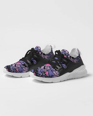 Purple rose Men's Two-Tone Sneaker （Purple）