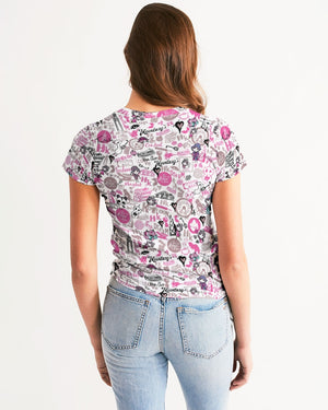 Hong Kong Pattern (Pink) Women's Tee