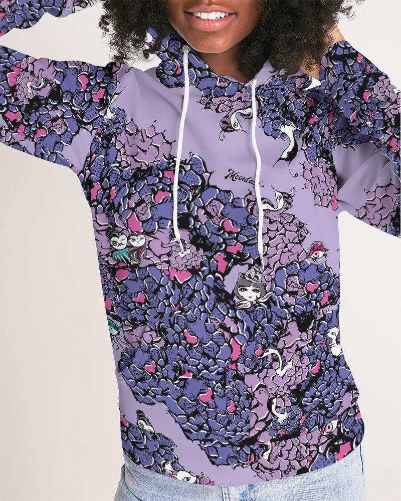 Owls Floral Women's Hoodie